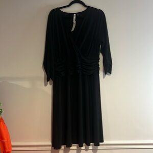 New York collections. black dress